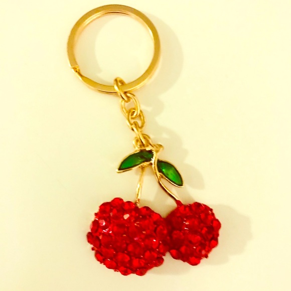 Accessories - ADORABLE CHERRY 🍒 KEY CHAIN CHARM
